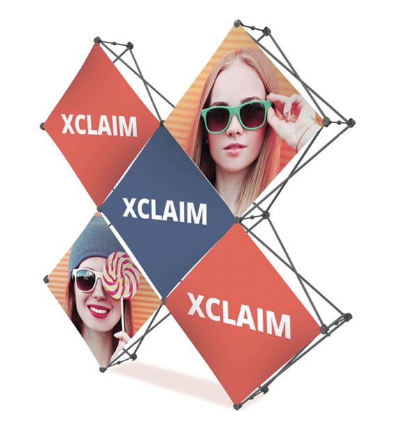 X Claim stand portable configurations originales