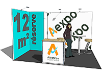 stand en location solution packagée 12 m²